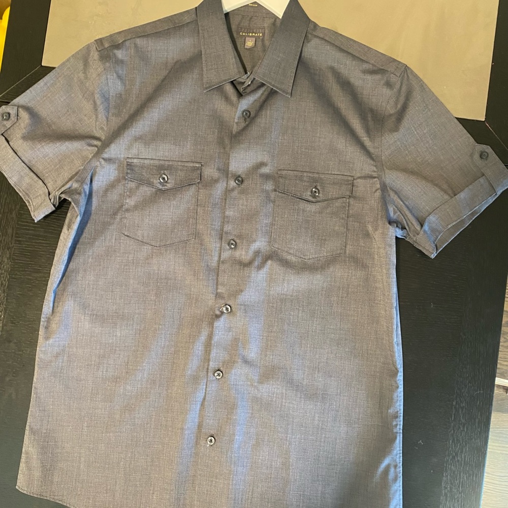 Casual Dress Shirt. Look dapper and be comfortable. Perfect for Spring/Summer!